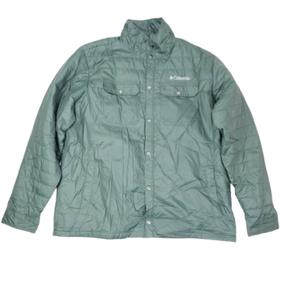 Columbia Men's Green Mt. MicKINLEY Water Resistant‎ Lightly Insulated Jacket XL
